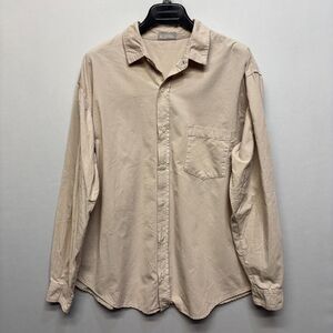 CP Shades Men Long Sleeve Corduroy Button Shirt Top Size XL X-Large D086 -2